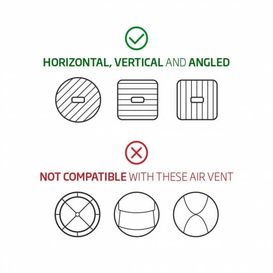 Βάση αυτοκινήτου Spigen H12 Vent Magnetic Car Mount Holder μαύρο (000CD20115) - Image 3