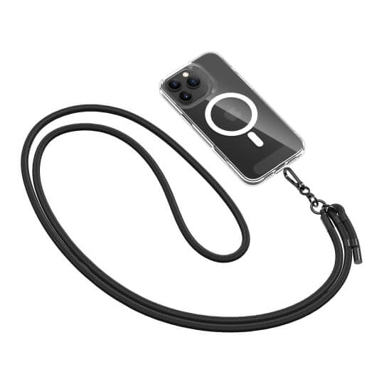 Universal Κορδόνι για Θήκες Κινητών Tech Protect C1S Rope Crossbody Strap black/black - Image 2