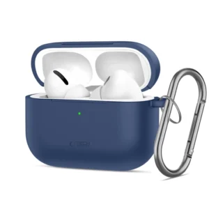 Θήκη σιλικόνης Tech-Protect Silicone Hook Apple Airpods Pro 3 navy blue