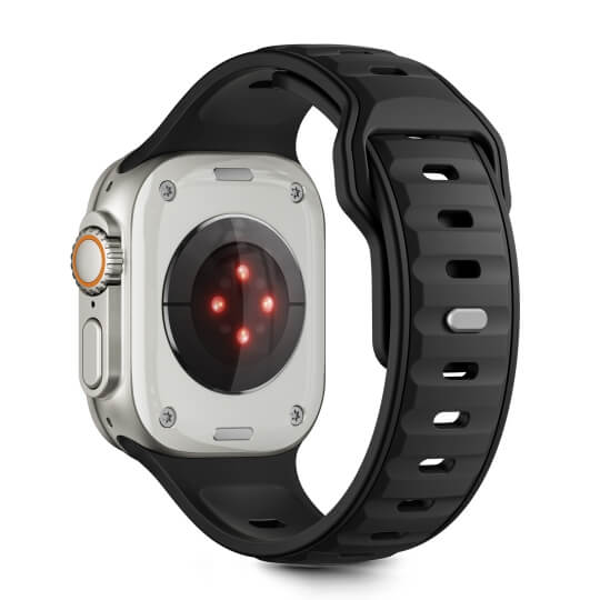 Λουράκι Tech-Protect IconBand Line Apple Watch 1/2/3/4/5/6/7/8/9/10/11/SE/Ultra 1/2/3 (42/44/45/46/49MM) black/black - Image 2