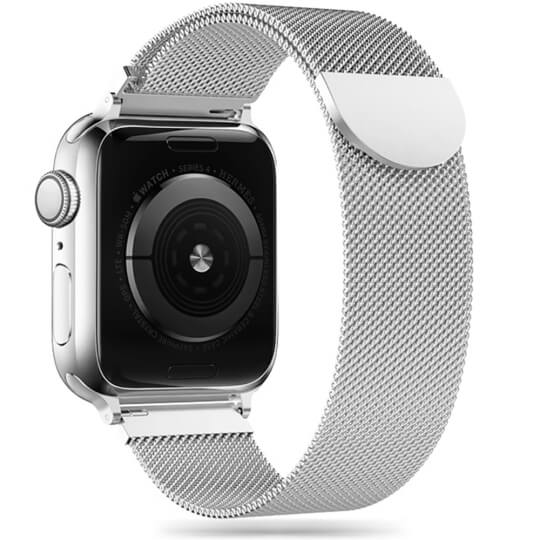 Λουράκι Tech-Protect Milanese Apple Watch 2/3/4/5/6/7/8/9/10/11/SE (38/40/41/42MM) silver