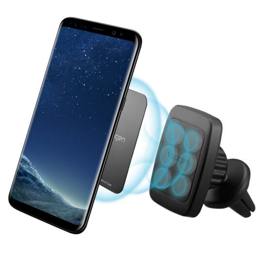 Βάση αυτοκινήτου Spigen H12 Vent Magnetic Car Mount Holder μαύρο (000CD20115) - Image 2
