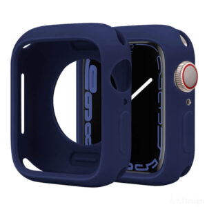 Θήκη Προστασίας Candy Silicone Half Coverage Case Apple Watch 2/3/4/5/6/SE 42mm/44mm midnight blue
