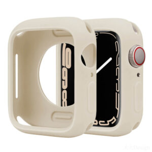 Θήκη Προστασίας Candy Silicone Half Coverage Case Apple Watch 2/3/4/5/6/SE 42mm/44mm starlight