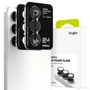 Ringke Camera Frame Protector 2-pack Samsung Galaxy S25 FE black