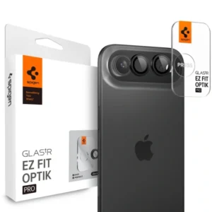 Spigen® Optik TR Ez Fit (2 Pack) Camera Protector για Apple iphone 17 Air black (AGL05205)