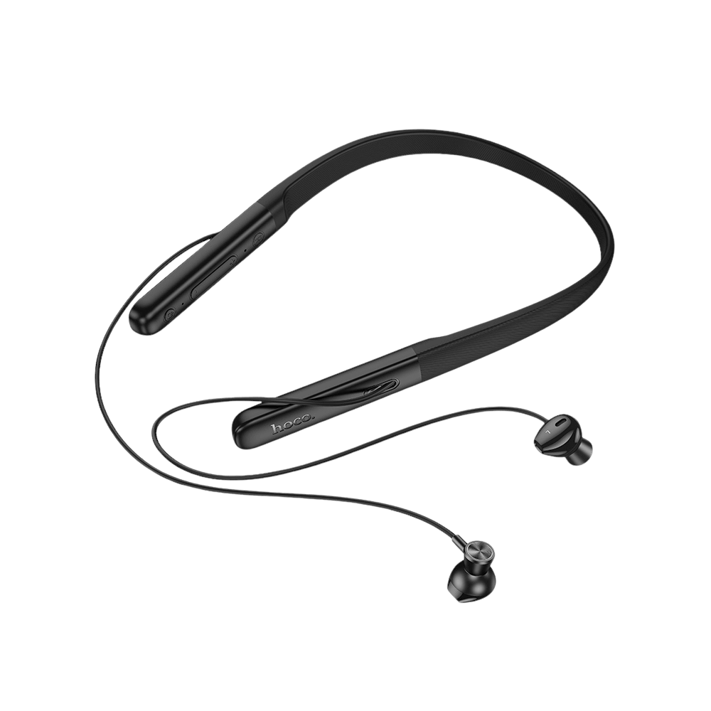 Ασύρματα ακουστικά Bluetooth Hands Free Hoco ES73 Neck Mounted Earphones μαύρο - Image 3