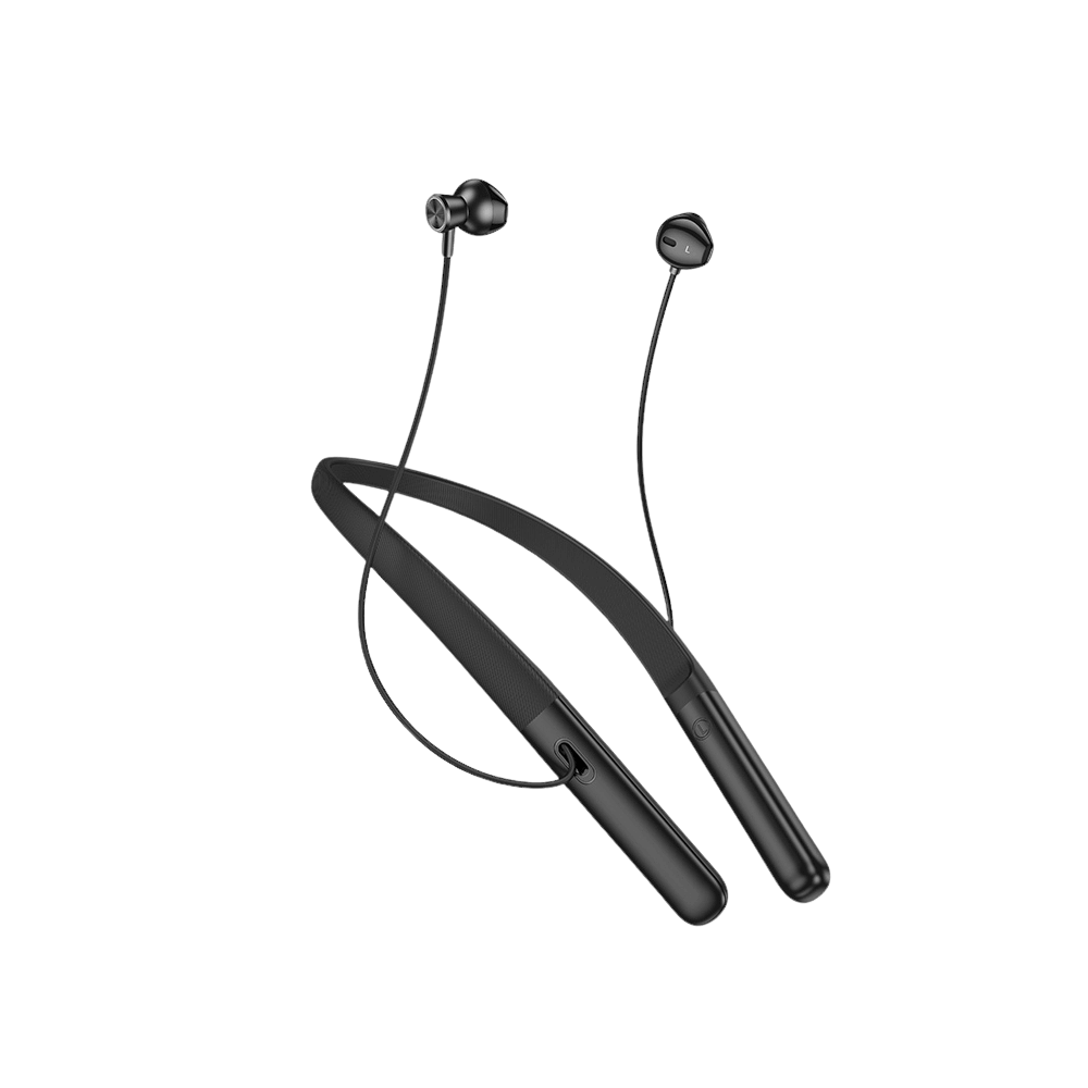 Ασύρματα ακουστικά Bluetooth Hands Free Hoco ES73 Neck Mounted Earphones μαύρο
