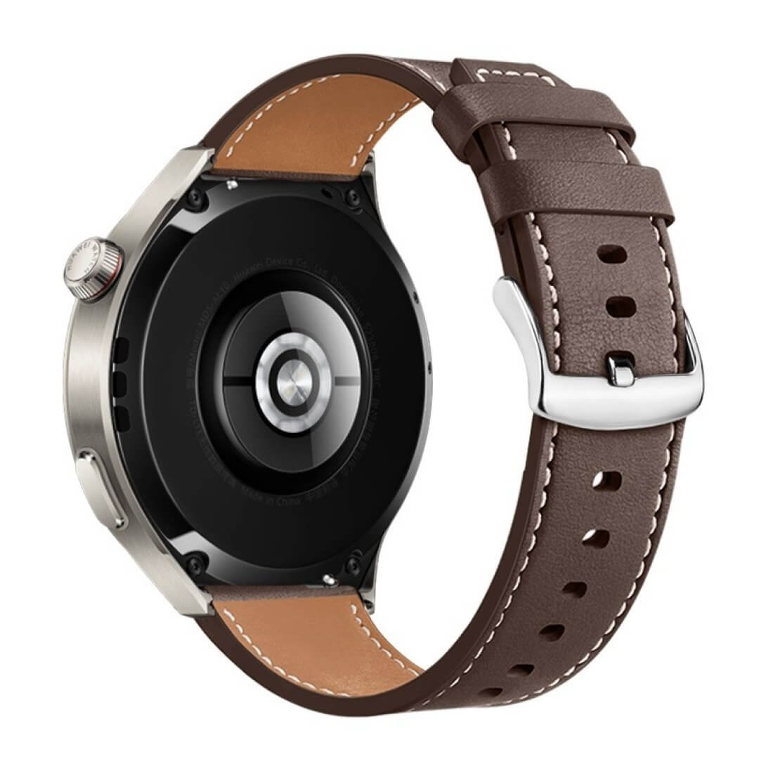 Λουράκι δερμάτινο Leather 22mm σκούρο καφέ