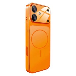 Θήκη Big Lens Window Frosted MagSafe Apple iphone 17 orange